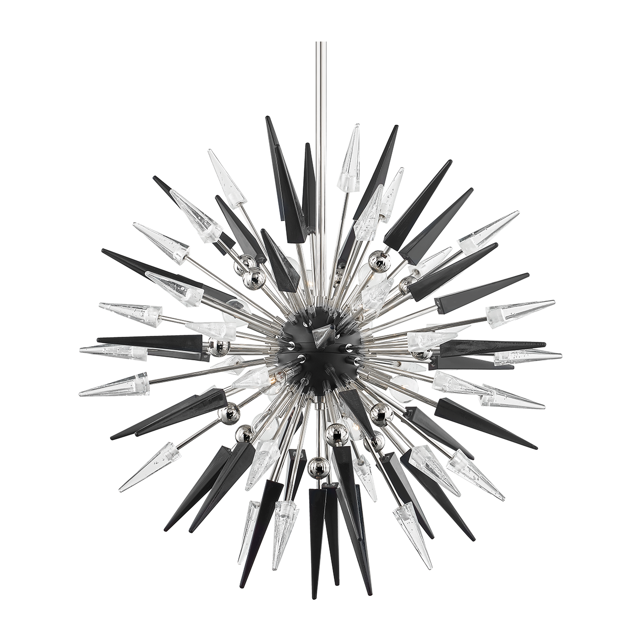 Hudson Valley Lighting Sparta 12 Light 32 inches Chandelier Ceiling Light / Polished Nickel
