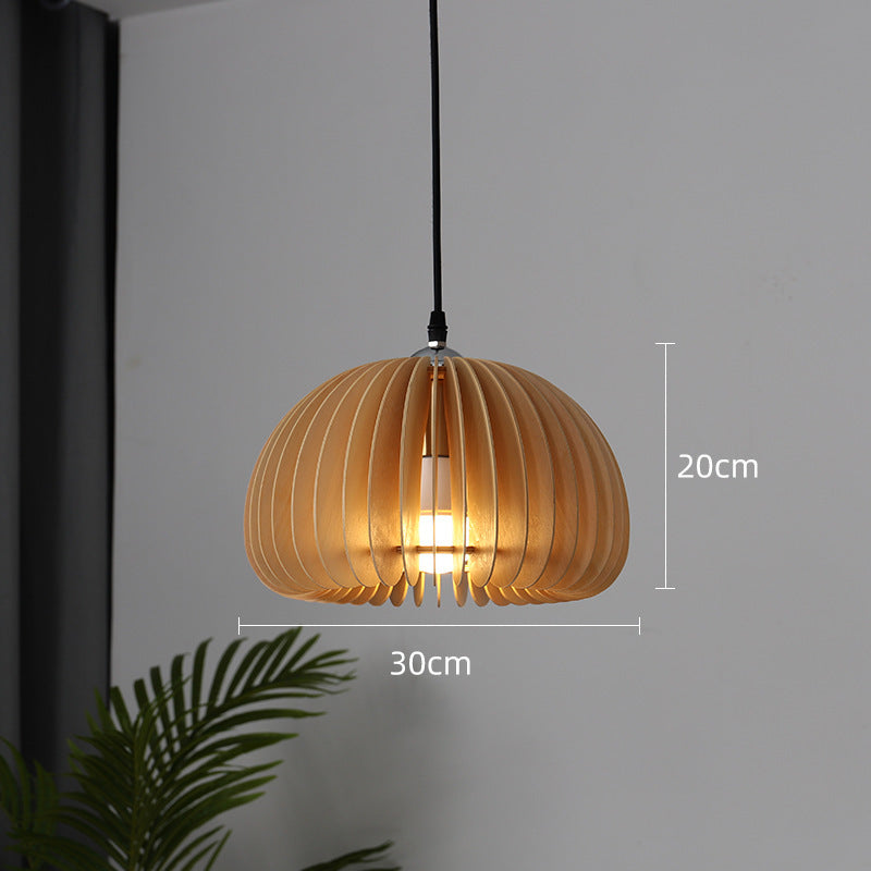 Japanese Iron LED Pendant Light / Three Colors / 30cm