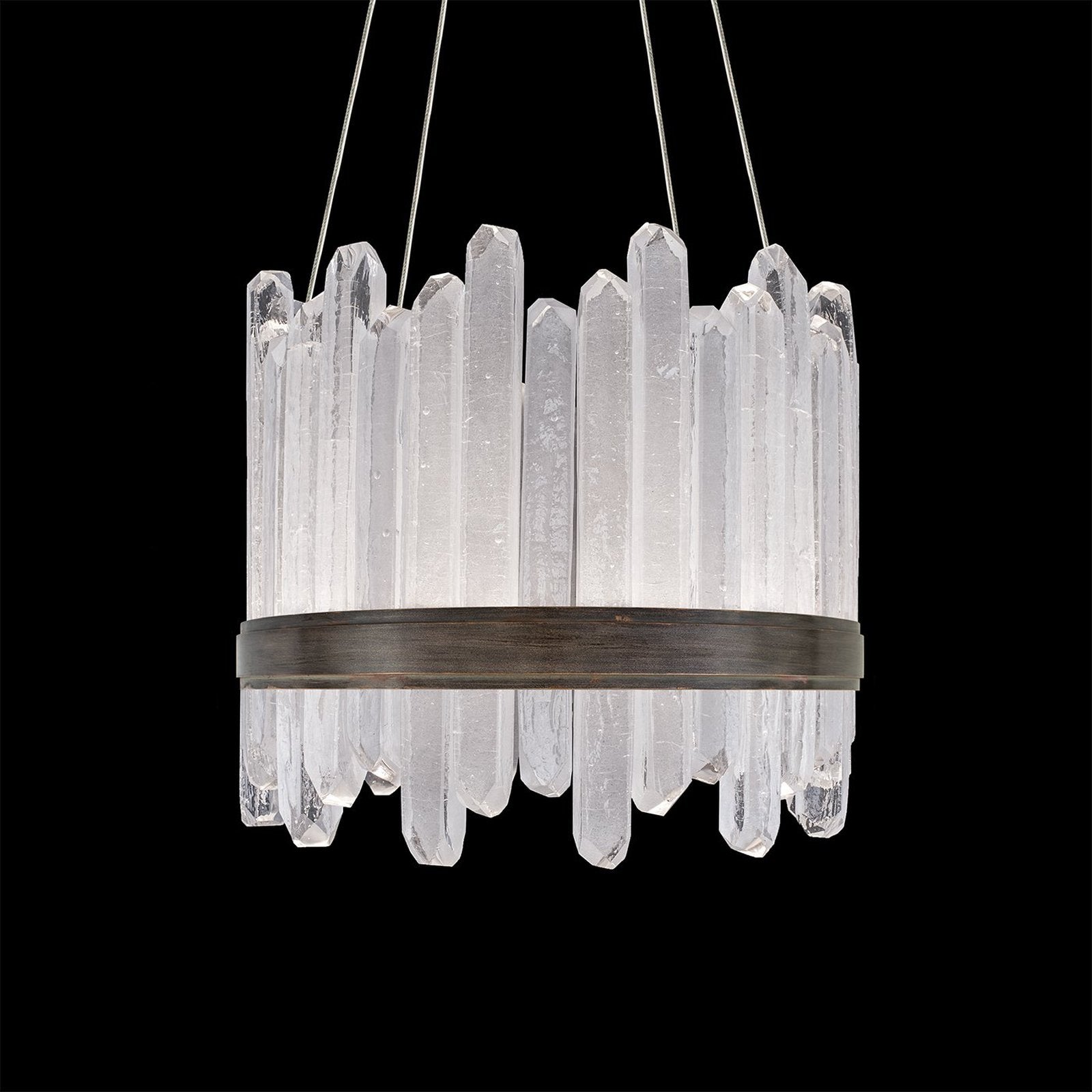 21-Inch Reversible Glass LED Pendant
