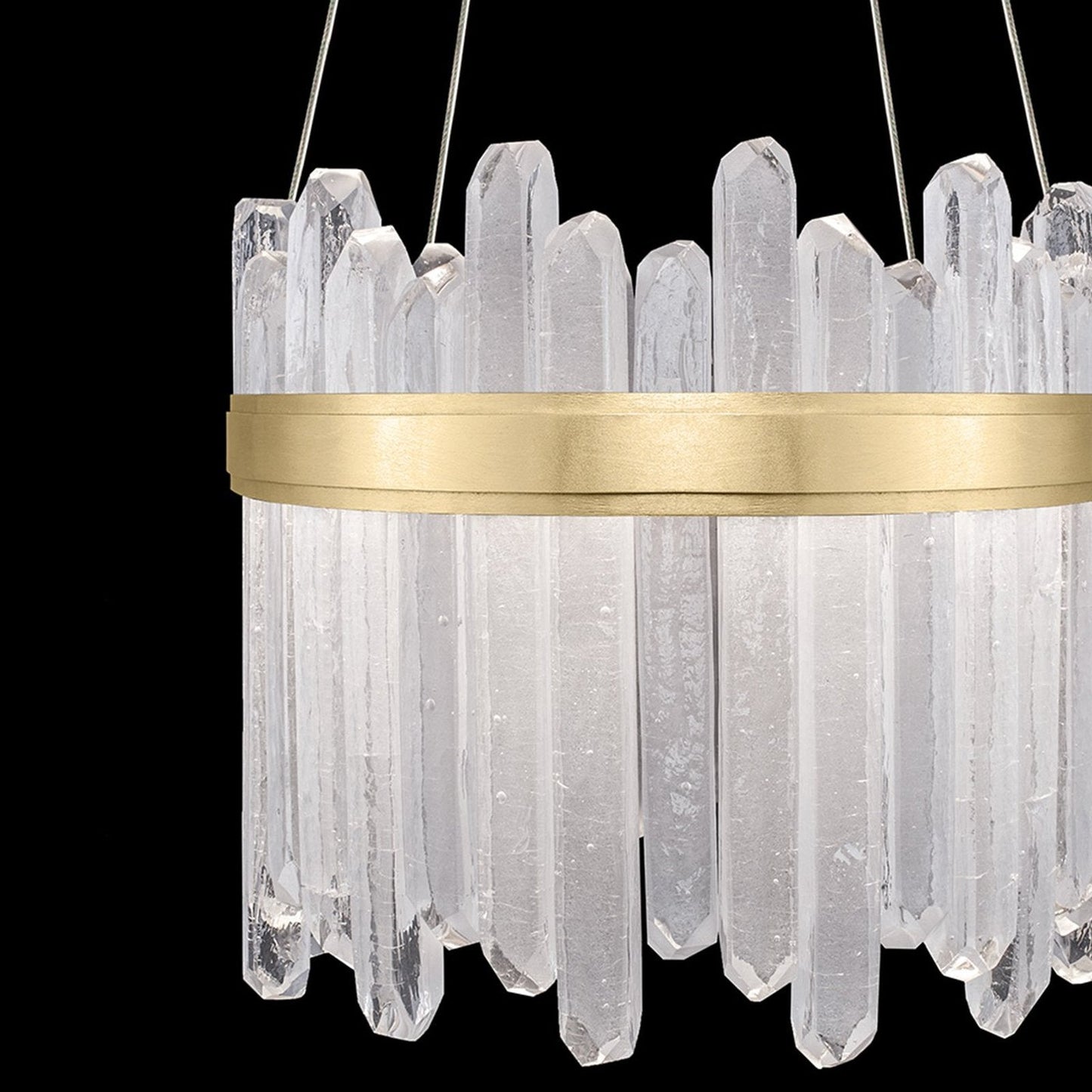 21-Inch Reversible Glass LED Pendant