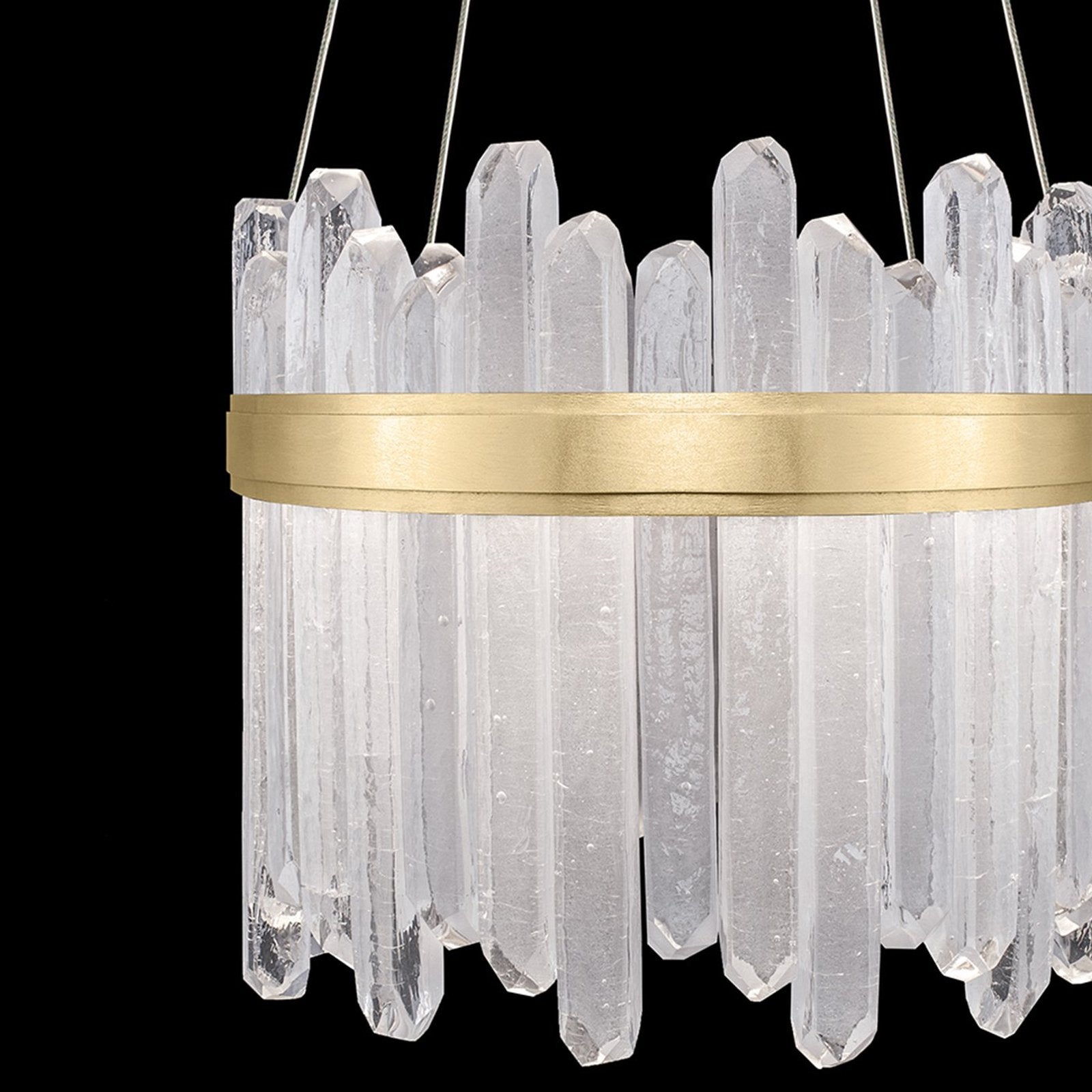 21-Inch Reversible Glass LED Pendant