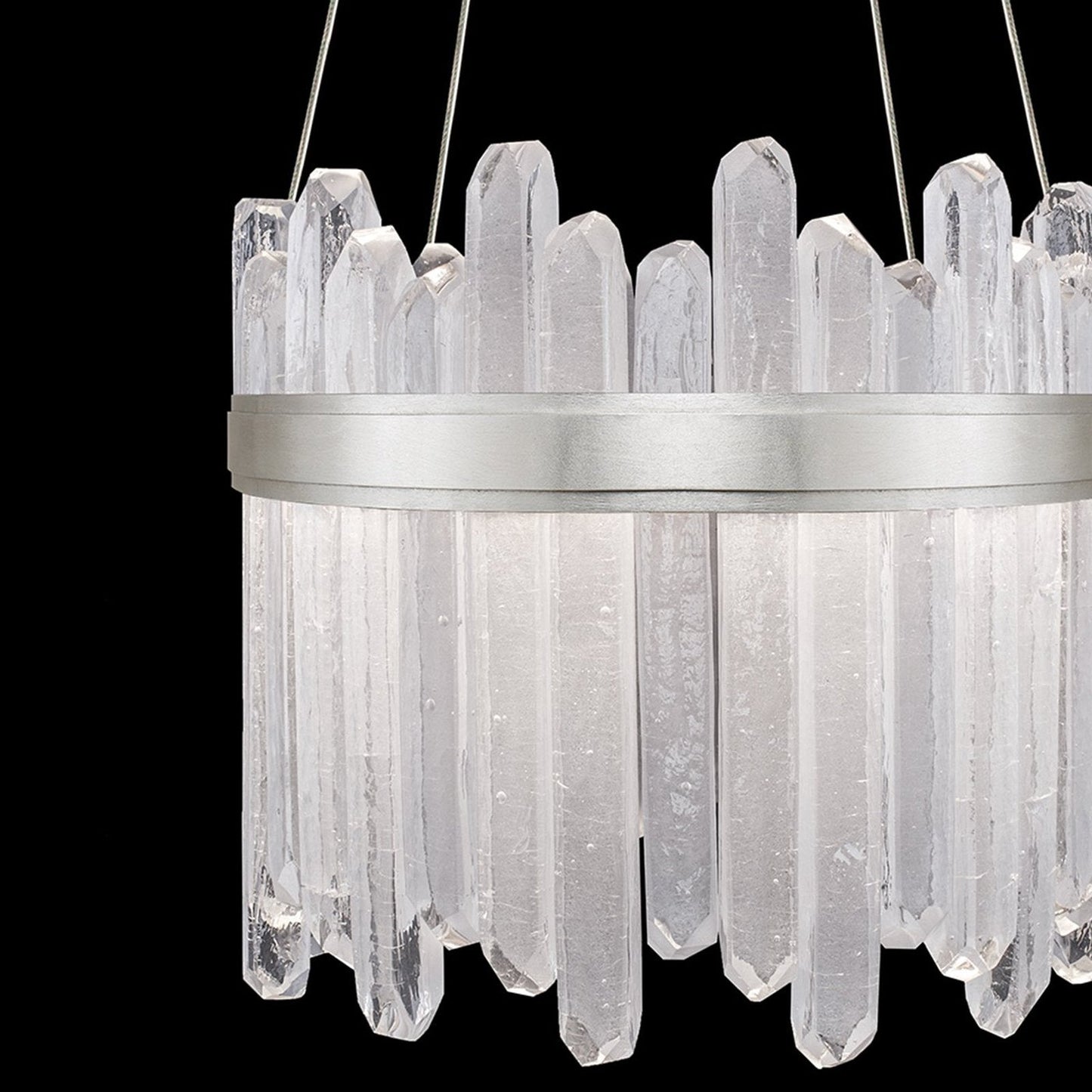 21-Inch Reversible Glass LED Pendant