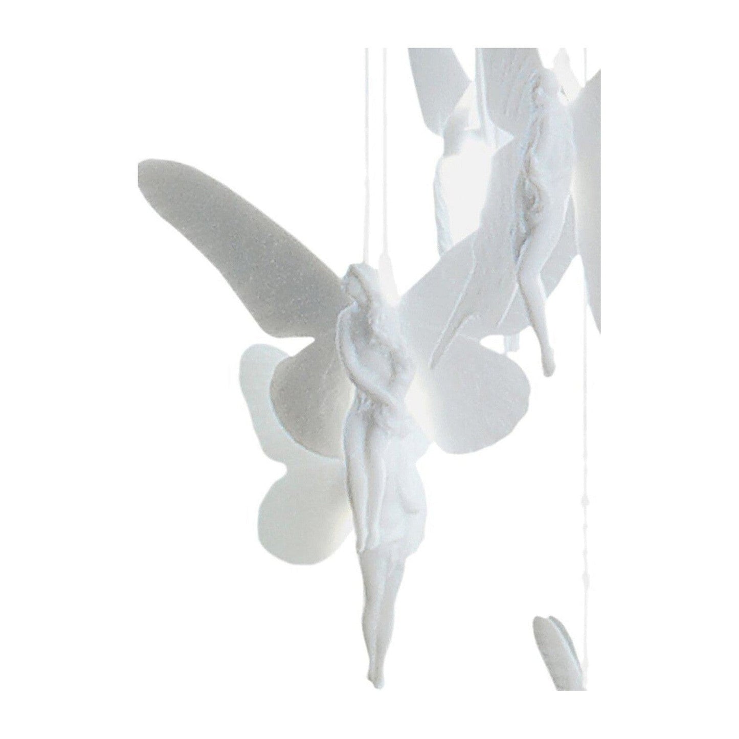 31-Inch Porcelain Fibre-Optic Chandelier