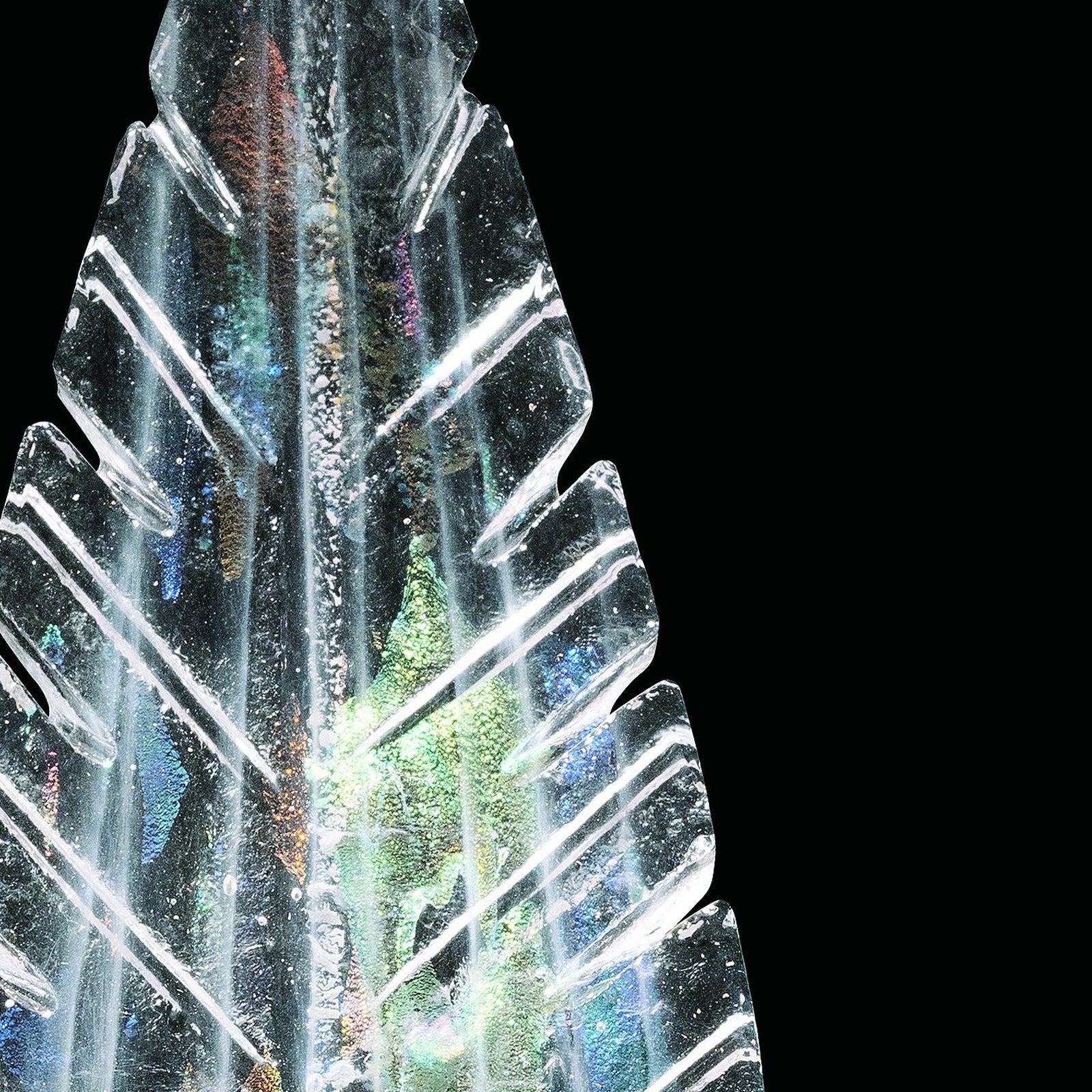 Fine Art Elevate 54" Rectangular Pendant / Gold/Dichroic