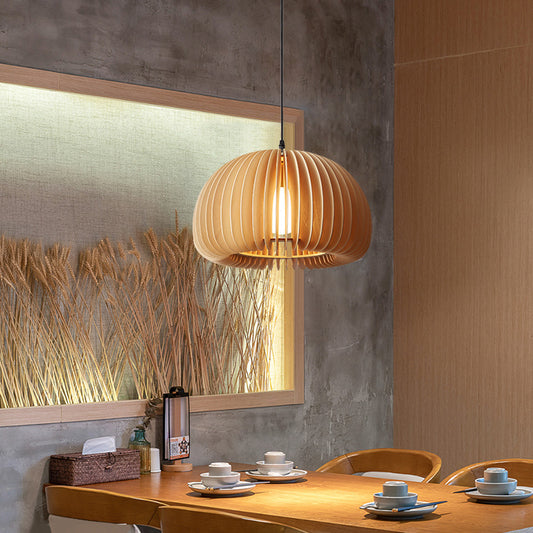 Japanese Iron LED Pendant Light / Light Source Not Included / 18cm