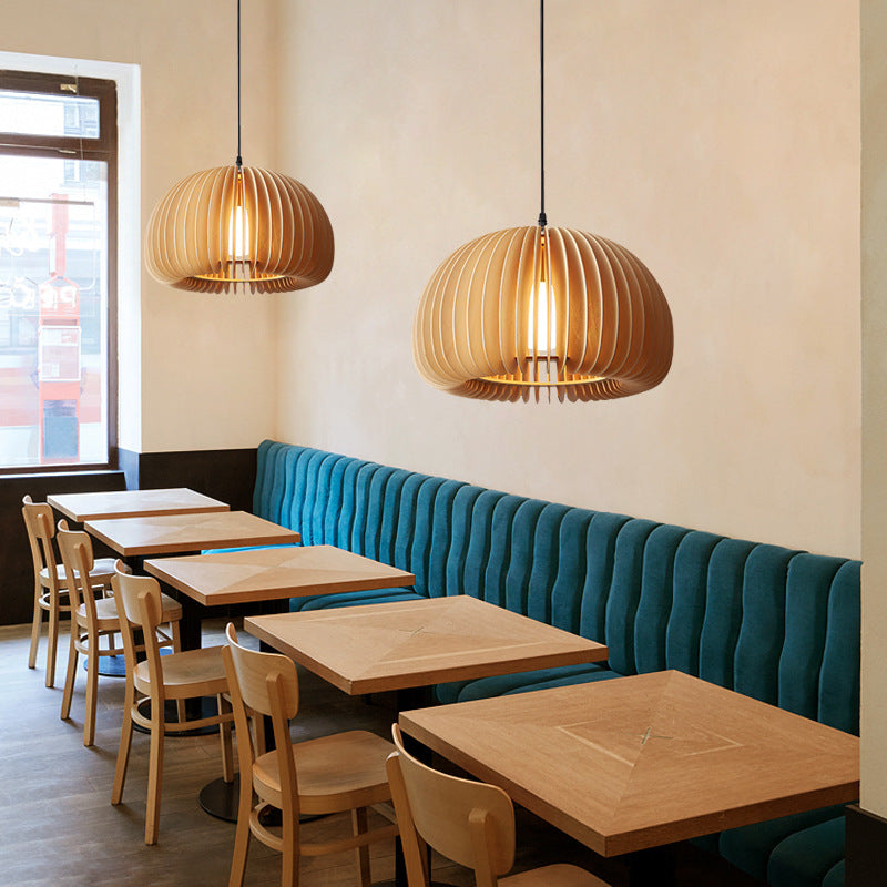 Japanese Iron LED Pendant Light / Light Source Not Included / 30cm