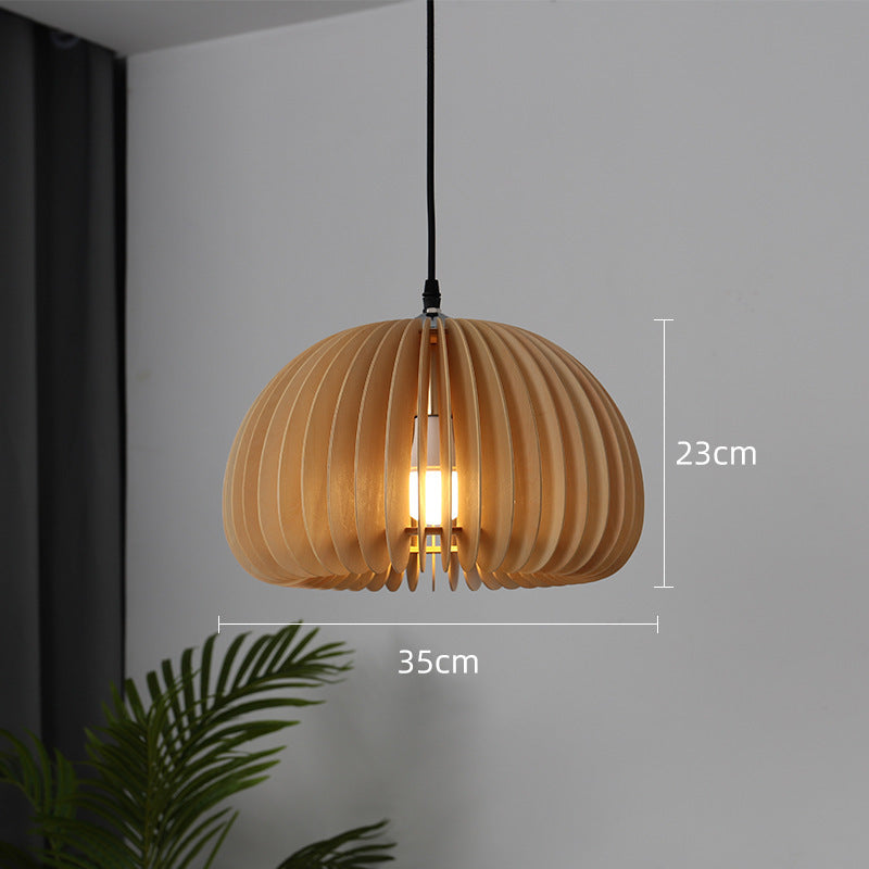 Japanese Iron LED Pendant Light / Three Colors / 18cm