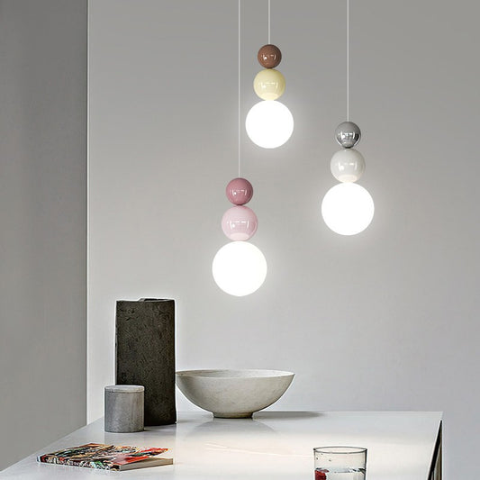 Modern PC Shade LED Wall Light / LED Lamp / Purple White Light